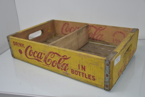 Coca cola holzkiste - coca,