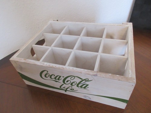 Coca cola life holzkiste - holzkiste, für