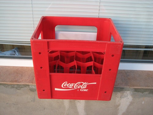 Coca cola plastikkiste vintage - coca,