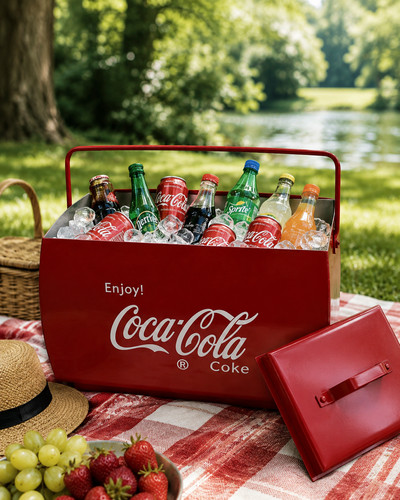 Vintage style coca cola - coca,