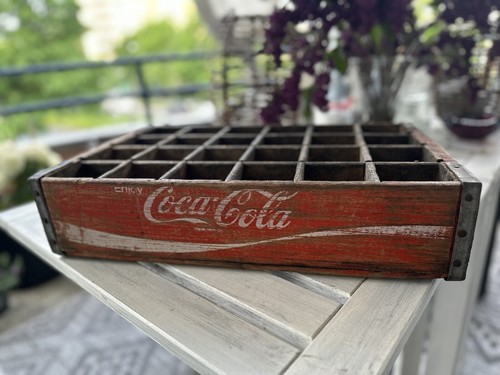 Coca cola holzkiste 1950er - coca,