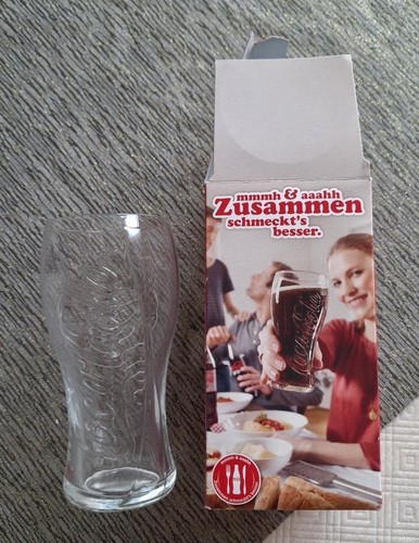 Coca cola glas - mit, coke