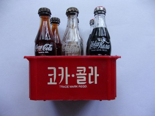 Alte coca cola - flaschen, in
